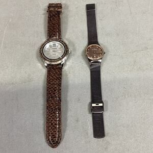 Chico’s SR626SW Watch W/ Rhinestones & Skagen Denmark #880LDDR Watch